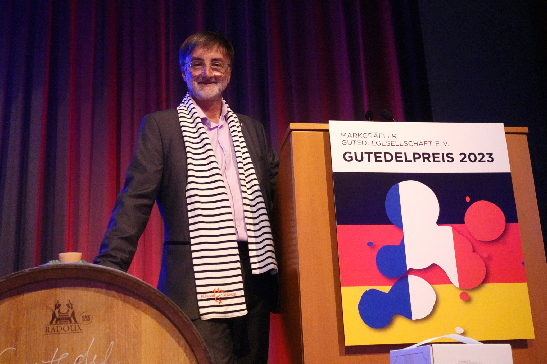 Eric Ligen, lauréat 2023 du Gutedelpreis